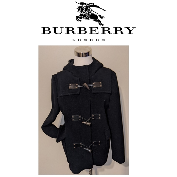 Auth Burberry London Toggle Front Duffle Coat - Picture 16 of 16
